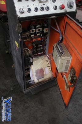 20" x 20" Amada #HA500, horizontal band saw, 17.4' x 1-1/2" blade, 18-472 FPM, 1991, #75999 - Image 5