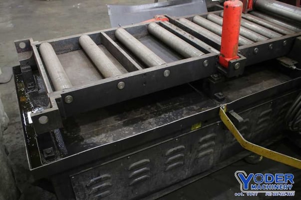 20" x 20" Amada #HA500, horizontal band saw, 17.4' x 1-1/2" blade, 18-472 FPM, 1991, #75999 - Image 7