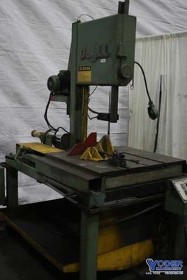 14" x 21" DoAll #U-1421, vertical band saw, #75793 - Image 4