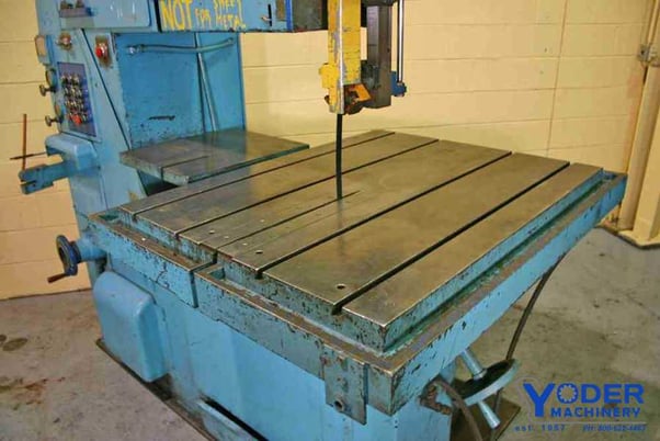 36" x 13" Tannewitz #3600MH, vertical band saw, 35-6000 FPM, #52148 - Image 2