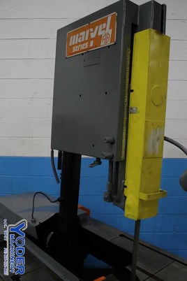 18" x 20" Marvel #Series-8-Mark-I, vertical band saw, 14.8' x 1" blade, 2 HP, 50-450 FPM, 1981 - Image 4