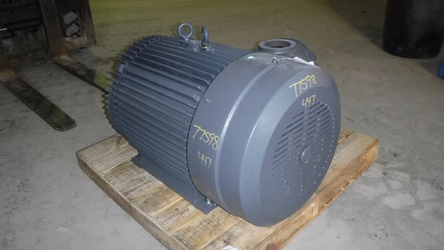 200 HP 1200 RPM Reliance, Frame 447TZ, TEFC BB EXP, 460 Volts - Image 1