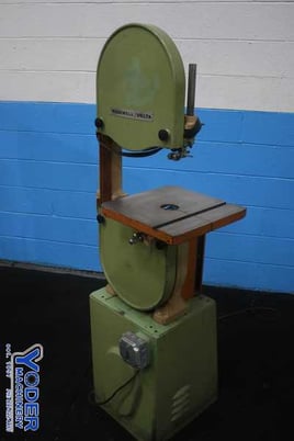 14-1/2" x 6" Delta Rockwell #28-290, vertical band saw, 14" x 14" table, #75114 - Image 1