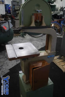 14-1/2" x 6" Delta Rockwell #28-290, vertical band saw, 14" x 14" table, #75114 - Image 5