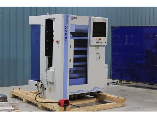 Weeke #BHX-050, Vertical CNC Machining Center, 98" X, 33" Y, 2.4" thickness, 164 FPM X & Y, 50 FPM Z, 8 - Image 1