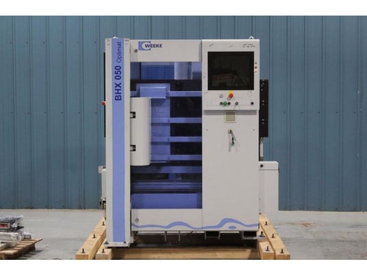 Weeke #BHX-050, Vertical CNC Machining Center, 98" X, 33" Y, 2.4" thickness, 164 FPM X & Y, 50 FPM Z, 8 - Image 2