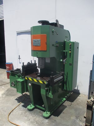 50 Ton, Dake Norta-Matic #51-150, hydraulic press w/feeder - Image 1