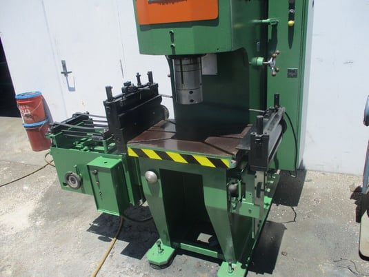 50 Ton, Dake Norta-Matic #51-150, hydraulic press w/feeder - Image 3