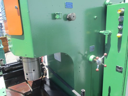 50 Ton, Dake Norta-Matic #51-150, hydraulic press w/feeder - Image 6