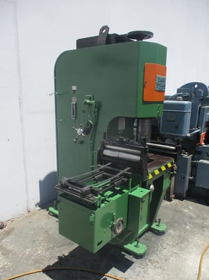 50 Ton, Dake Norta-Matic #51-150, hydraulic press w/feeder - Image 8