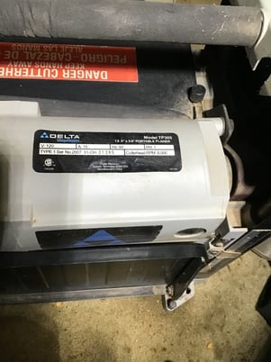 Delta #TP305, Wood Planer - Image 2