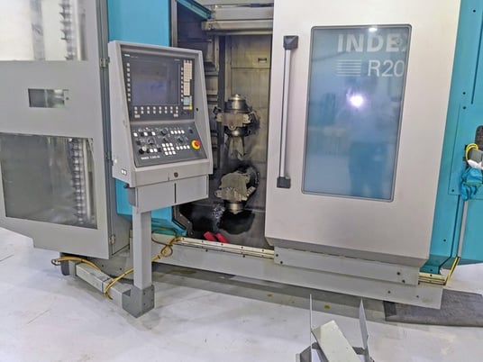 Index Traub #R200, 5" Axis turn-mill center, with bar loader, 2009 - Image 1