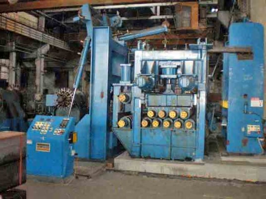 96" x .375" Herr Voss, Cut-To-Length line, 40000 lb., 80" OD, 20"-30" ID, 100 FPM, 1992 - Image 9