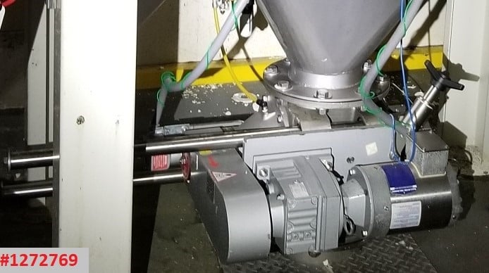 8" DMN Westinghouse #AL200-2MZC, 200mm in/out, rotary airlock, sanitary svc, 316 Stainless Steel, 3/4 HP - Image 1