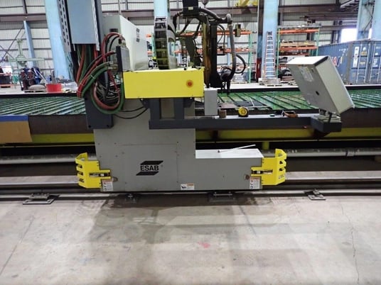 Esab #Suprarex-HDX-5000, large gantry CNC shape cutting machine, Vision ...