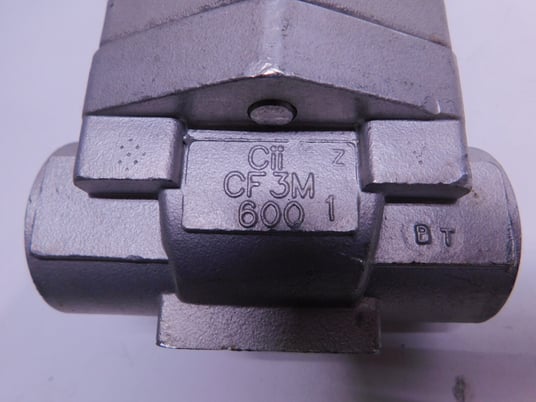 1" Apollo #SW, ball valve, 1440 psi @ 100&deg;F, Class 600# SW x SW, CF3M, new (2 available) - Image 3