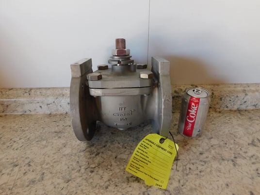3" ITT #3-3011-1-T1-ST7-SL4-CF8M, Camtite Ball Valve, 275 psi, Class 150#, CF8M, NEW - Image 1