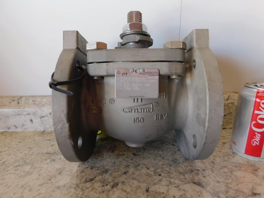 3" ITT #3-3011-1-T1-ST7-SL4-CF8M, Camtite Ball Valve, 275 psi, Class 150#, CF8M, NEW - Image 4