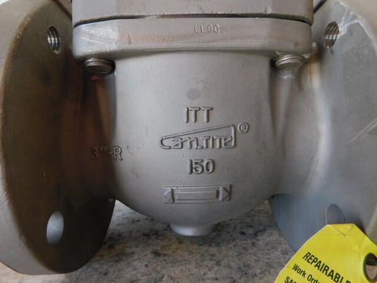 3" ITT #3-3011-1-T1-ST7-SL4-CF8M, Camtite Ball Valve, 275 psi, Class 150#, CF8M, NEW - Image 7