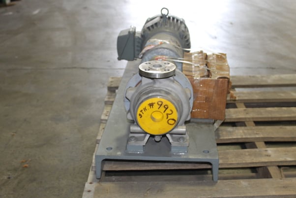 50 GPM @ 47 TDH, Klaus Union #SLM-N 25-125-67S1, Sealless Magnetive Drive Pump, 1" x 1-1/2", 1.19 SPG, 3 HP - Image 2