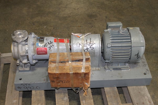 50 GPM @ 47 TDH, Klaus Union #SLM-N 25-125-67S1, Sealless Magnetive Drive Pump, 1" x 1-1/2", 1.19 SPG, 3 HP - Image 10