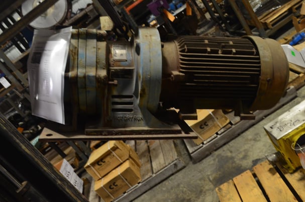 100 GPM, Labour Taber #AA8 MST, Centrifugal Pump, 20 HP, 3480 RPM, 230/460 V., Used - Image 1