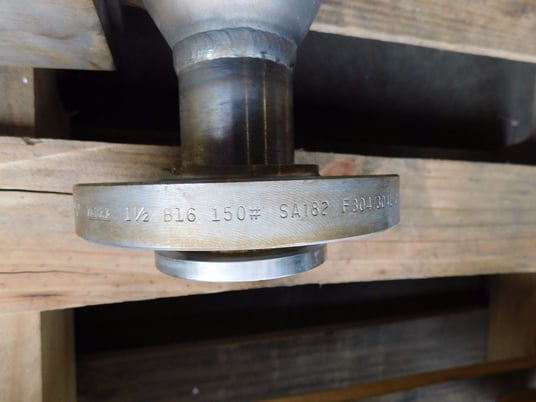 Micro Motion #DS150H147SU, Mass Flow Sensor, 1-1/2", Used - Image 6