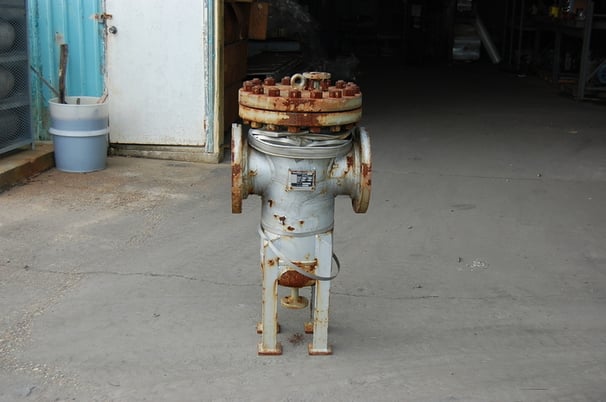 Hayward-Tyler Industrial Basket Filter, Carbon Steel, 8" Inlet/Outlet, 312/-2 psi @ 300 F, Used - Image 5