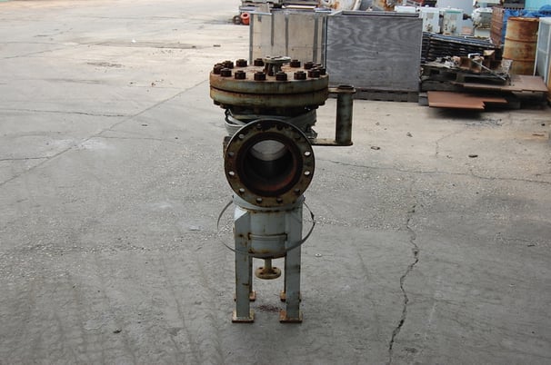 Hayward-Tyler Industrial Basket Filter, Carbon Steel, 8" Inlet/Outlet, 312/-2 psi @ 300 F, Used - Image 6