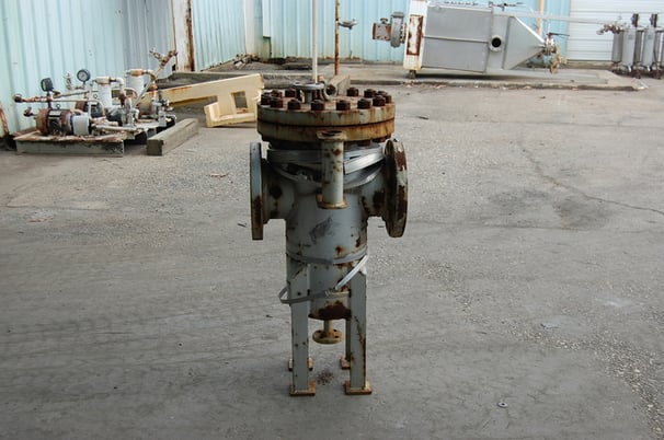 Hayward-Tyler Industrial Basket Filter, Carbon Steel, 8" Inlet/Outlet, 312/-2 psi @ 300 F, Used - Image 7