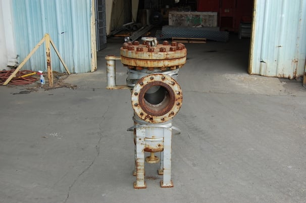Hayward-Tyler Industrial Basket Filter, Carbon Steel, 8" Inlet/Outlet, 312/-2 psi @ 300 F, Used - Image 8