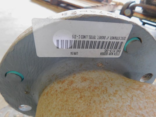 Mueller, Basket Steam Trap, 4", 1-1/2" 150# Bottom Flange, NEW - Image 4