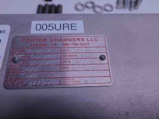 6" Valve Mounting Kit, for Tufline Xomox, NEW, 3 Available - Image 3