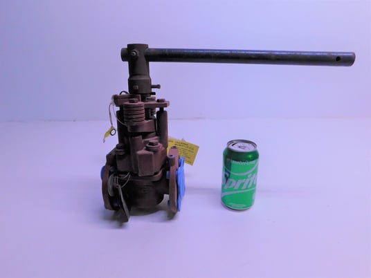 1" Flowserve Durco, Lined Plug Valve, 150# Flange, NEW - Image 4