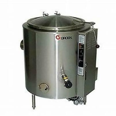 Steam kettles, self contained, stationary, tilting, cooker mixer, single & dual agitation, new & used - Image 1