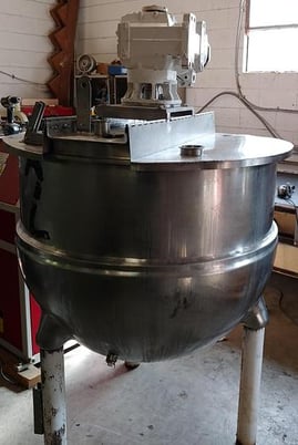 Steam kettles, self contained, stationary, tilting, cooker mixer, single & dual agitation, new & used - Image 10