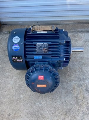 60 HP 1185 RPM Marathon Severe Duty electric motor, 230/460 Volts, factory reconditione, like new, re-tested - Image 1