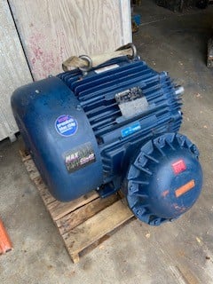 60 HP 1185 RPM Marathon Electric, Severe Duty Electric Motor, Frame 404TC, 230/460 Volts, New, Re-tested - Image 2