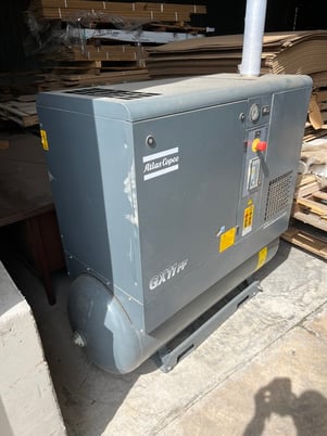 Atlas Copco #GX11FF, 15 HP Compressor, 3580 hours - Image 2