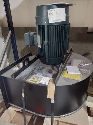6500 cfm Chicago Blower Blower #365, 15 HP - Image 2