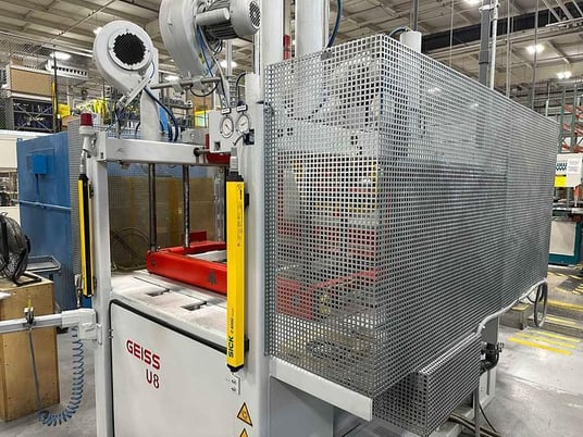 Geiss #DU-1000x610x300 U8, semi-auto vacuum forming machine, 39.3" x24" sheet, Photocell Control, 2019 - Image 3