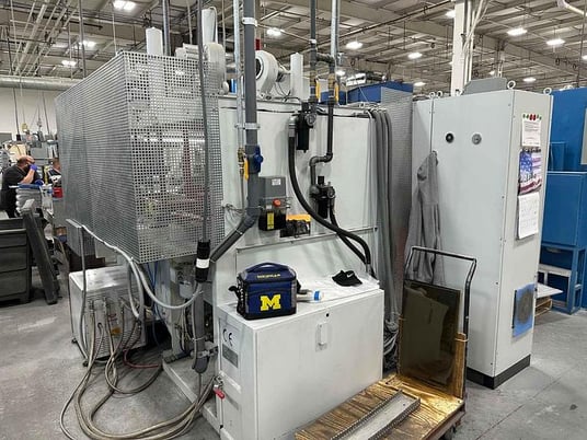 Geiss #DU-1000x610x300 U8, semi-auto vacuum forming machine, 39.3" x24" sheet, Photocell Control, 2019 - Image 4