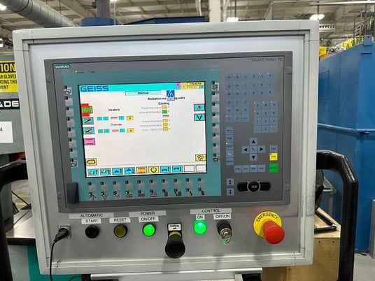Geiss #DU-1000x610x300 U8, semi-auto vacuum forming machine, 39.3" x24" sheet, Photocell Control, 2019 - Image 7