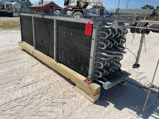 3 Fans, Vilter #LPX-15 83 1/3 XA HGP, Low Temp Coils, Ammonia/Freon Evaporator Coil, 6.7 TR, 3 FPI, 10350 - Image 5