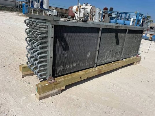 3 Fans, Vilter #LPX-15 83 1/3 XA HGP, Low Temp Coils, Ammonia/Freon Evaporator Coil, 6.7 TR, 3 FPI, 10350 - Image 7