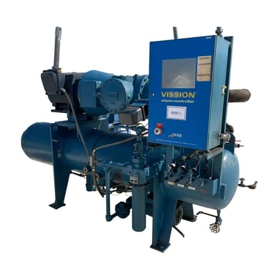Vilter #VVR-R-B-NEC-LI-R717-VSM 401, Rotary Screw Compressor