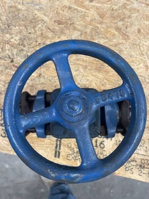 2" Wolf-Linde #5847, Globe Shut-Off Valve w/Flanges - Image 8