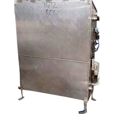 120 gallon Stainless Steel Rectangular Balance Tank, 55-1/2" L x 19" width x 60-1/2" H overall dimension - Image 1