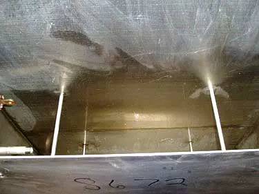 120 gallon Stainless Steel Rectangular Balance Tank, 55-1/2" L x 19" width x 60-1/2" H overall dimension - Image 7