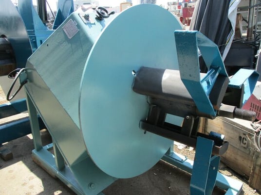 6000 lb. American #SPEC-6000, motorized coil feeder, inclined body - Image 2